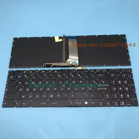 NEW US/RU/SP/IT/FR/AR Keyboard For MSI GL62 GL72 GP62 6QE GP72 2QE GT72 MS-16J1 MS-16J2 MS-16J4 MS-1