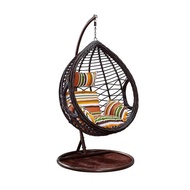 22Customized Rattan Double Bird's Nest Hanging Basket Rattan Chair Indoor Glider Swing Leisure Nacelle Chair Outdoor Roc