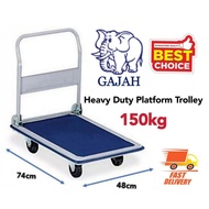 Gajah Iron Hand Truck Trolley 150kg/Troli Besi 150kg