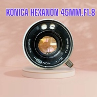 KONICA HEXANON 45MM.F1.8 MODIFIED M39 MOUNT