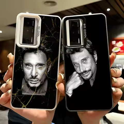 Johnny Hallyday Music Soft Phone Case for Xiaomi Redmi 15C 15 14C 13C 12C Poco X5 X6 X7 Pro X3 F8 F7