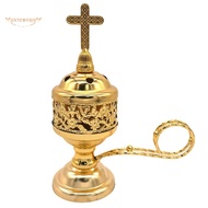 Charcoal Incense Burner Gold Incense Holder Charcoal for Incense Burner Censer Incense Burner Cathol