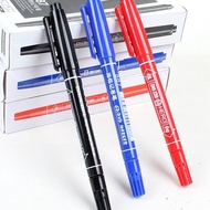 Hero 887 Marker Pen Oil-Based Pen Small Double-Headed Oil-Based Liner Sketch Pen Elementary School S