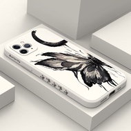 Paint Butterfly Phone Case For IPhone X XS XR Max 11 Pro Max SE2 8 7 6 6S Plus SE 2020 Classic Cover
