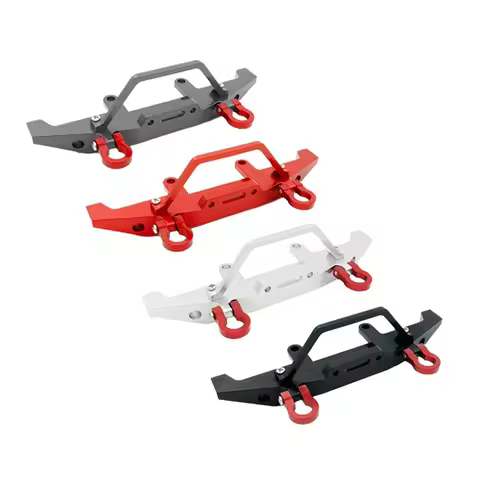 Metal Anti-Collision Front Bumper for WPL C14 C24 C24-1 1/16 4WD Remote Control Truck Upgrade Access