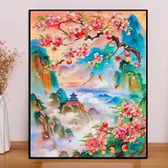 Beautiful Landscape Cross Stitch 2023 New Style Exclusive Customized B Taoyuan Wonderland Cross Stitch Set