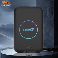 [UEB Mall]มีสายไปยัง Wireless CarPlay & Android Auto Smart Mini Box BT 5.4 Mini Adapter สำหรับรถยนต์