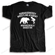 Men Cotton casual T Shirt Summer NURMAGOMEDOV WRESTLING ACADEMY MAKHACHKALA DAGESTAN Loose tops for 