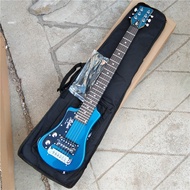 6 Strings Left Handed MINI Electric Guitar,Fixed Bridge Mahogany Body Rosewood Fingerboard Guitar  HG-551