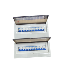 Panel Board 50A 2 Pole Main Miniature Circuit Breaker with 15 Branches 2 Pole  Miniature Circuit Bre