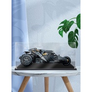 [Acrylic Display Box] Superhero Series Dark Knight Big Batmobile Acrylic Display Box Suitable for Le