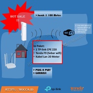 Paket tp-link Cpe 220 & Tenda F9 Nembak Wifi