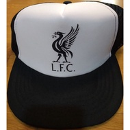 Liverpool Black Logo Trucker Cap