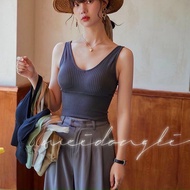 Women's Turtleneck Bra, Gym Tank Top, Yoga Tank Top, Pretty, Genuine Padded Crop Top - Super Hot Min