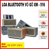 Loa Gỗ Bluetooth XM-516K và Loa Bluetooth FM LP-V61 Năng Lượng Mặt Trời. LKP