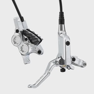 RYET MTB จักรยานชุดเบรคไฮดรอลิก 4 ลูกสูบ MTB/AM/DH/E-MTB CNC 7075-T6 ทนความร้อน Caliper 840/1550 มม.