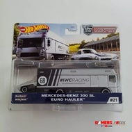 [PROMO MURAH] Hot Wheels Team Transport Mercedes Benz 300 SL Euro Hauler HW Hotwheels