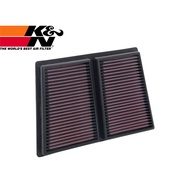 [PP Baojin International] K & N High Flow Air Filter 33-5085 Suitable For ALFA ROMEO GIULIA 2.9 V6