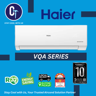 Haier R32 Smart Clean Inverter penghawa dingin VQA/VQC/VXA siri (1.0HP-2.5HP) - 4 Star/5Star EER Rat