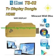 Cheap！Golden TS02 Chromecast tv stick tv dongle support DLNA ezcast miracast Airplay MirrorOP for wi