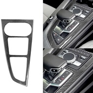 Bright 3D Real Carbon Fiber Right Driving Gear Panel Frame Patch 18-19 A5 S5 RS5