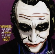 Joker｜JOKER 小丑 - Keetatat Famous Popart - THAILAND - 泰國 - 掛畫 - 預購📦Perfect Gift 🎁 ⭐️ S Size