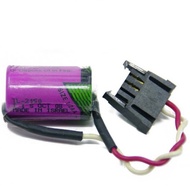 YY 1pce TL-2150 3.6V Lithium Battery With 3 Hole Plug