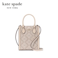 Kate Spade New York กระเป๋าโท้ท/กระเป๋าทรงสี่เหลี่ยมรุ่น Signature Spade Flower Mini Tote KJ694 250 
