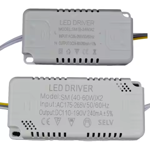 Constant Current Power Driver Ceiling Light Changeable Dual Color 240-260ma 220 Volt Led Driver Inte
