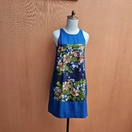 Mini midi dress Wanita floral patternbiru EXULTATION girls M kutung LUXURY casual