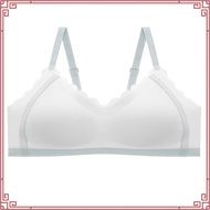 Uniqlo Airism Bra Women No Steel Ring Comfortable Sleep Bra Lace Sweet Style Underwear Seamless Bras