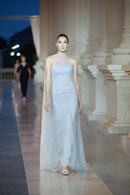 NICHP : Glitter pleat dress (pre order 2-3 weeks)