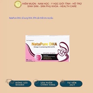 NataPure DHA, essential DHA and EPA supplement for pregnant mothers.
