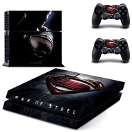 PS4 Skins Vinyl Sticker Decal for PS4 Playstation 4 Console Skin Controller Protector Skins -Superman