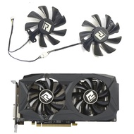 ❥2 FAN Brand new 4-pin 85MM RX580 GPU fan suitable for Dylan Hengjin Red Dragon Radeon RX580 RXm,y\