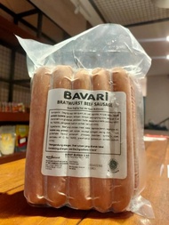 Sosis Sapi Bavari Bratwurst Beef Sausage 1Kg Non Cod