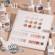 สีเจลโทนกากเพชร Organail Triangle *A11* Twinkle 15 ML [TPO free  Hema free  TMPTA free]
