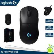 (ปิดผนึก) Logitech G Pro Speed Gaming Mouse for ESports Hero16K Dual Wireless RGB Charge Light Sensor