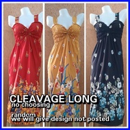 ▯ ☀ ∮ LONG SMOCKED DRESS for SLIM ADULT | PAMBAHAY DUSTER 1Pc
