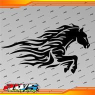 Fire Horse Cutting Sticker Reflective Sticker Motor