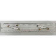 MISTAR JAJAR PARALLEL RULER 450mm 450 mm 600mm 600 mm MARINE NAVIGATION MAP PARALLEL RULER