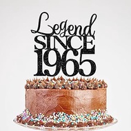 Legend since 1965 Cake Topper, Vintage 1965 Happy 59th Birthday Cake Topper, Cheer to 59 Years Old, 