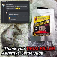 Racun Tikus Berkesan / Racun Tikus / Ubat Tikus 50g / Rat Killer / Cepat Berkesan / mouse / mice / r