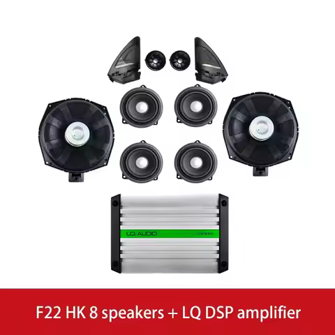 For BMW 2 Series F21 F22 F23 Car Audio Upgrade Hron Plug and Play High Quality HK Speakers Tweeters 