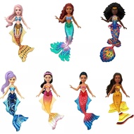 Mattel Disney Ariel Sisters Doll Set 7 Figures