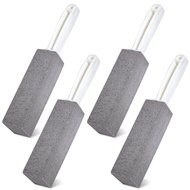 4 Packs Pumice Cleaning Stone with Handle, Pumice Stone for Toilet Bowl Cleaning, for Cleaning Toile
