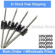 5PCS 10SQ050 15SQ050 20SQ050 30SQ050 R-6 10A/15/20/30A 50V Diode IC In Stock Wholesale