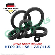 (1pc) Münster (FKM) Drive Shaft Driveshaft Oil Seal for Hyundai Matrix 1.6 1.8 Sonata 5 Elantra (35*