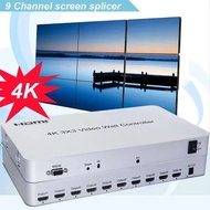 4K 3x3 Multi Screen Splicing Processor HDMI Video Wall Controller 3x2 2x2 1x3 2x3 4x2 2x4 3x4 4x4 9 