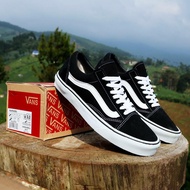 PROMO SEPATU VANS OLD SKOOL CALIFORNIA SNEAKERS CASUAL HITAM LIST PUTIH SEKOLAH KULIAH KERJA PRIA WA